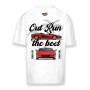 Camiseta de Manga Corta Hombre RADIKAL OUT RUN Blanco S