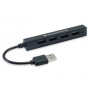 Hub USB Conceptronic 110515407 Negro 10 cm