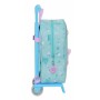 Mochila Escolar con Ruedas Frozen Hello Spring Azul 22 x 27 x 10 cm