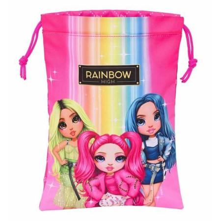 Sac pour snack Rainbow High Fuchsia 20 x 25 cm