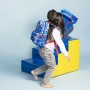 Mochila Infantil Sonic Azul 23 x 33 x 9 cm