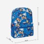 Mochila Infantil Sonic Azul 23 x 33 x 9 cm