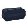 Trousse Fourre-Tout Triple Munich Flash Blue marine 21,5 x 10 x 8 cm