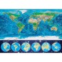 Puzzle Educa World Map Neon 16760.0 1000 Pièces