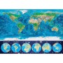 Puzzle Educa World Map Neon 16760.0 1000 Piezas