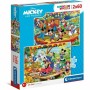 Puzzle Enfant Clementoni Mickey and friends 21620 27 x 19 cm 60 Pièces (2 Unités)