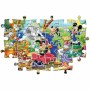 Puzzle Enfant Clementoni Mickey and friends 21620 27 x 19 cm 60 Pièces (2 Unités)