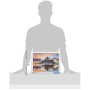 Puzzle Clementoni The magnificent Mont Saint-Michel 39367.1 98 x 33 cm 1000 Pièces