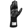 Gants de karting OMP OMPIB0-0777-A01-076-XS Blanc Noir XS