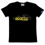 Chemisette Sparco YOU NEVER RUN ALONE Noir Enfants (6 Ans)