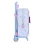 Cartable à roulettes Frozen Believe Lila 22 x 27 x 10 cm