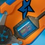 Pistola de Dardos Bizak Slugterra Eli'S Megamorph Blaster Naranja