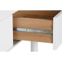 Cómoda Home ESPRIT Blanco Natural Polipropileno Madera MDF 120 x 40 x 75 cm
