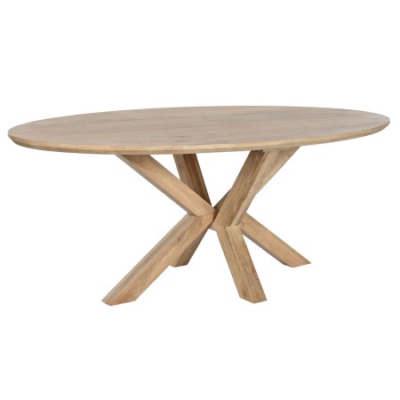 Table de Salle à Manger Home ESPRIT Naturel Bois de manguier 200 x 100 x 77 cm