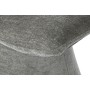 Reposapiés Home ESPRIT Gris Poliéster Madera MDF Moderno 52 x 40 x 48,5 cm
