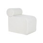 Banqueta Home ESPRIT Blanco Poliéster Madera MDF 48 x 69 x 63 cm