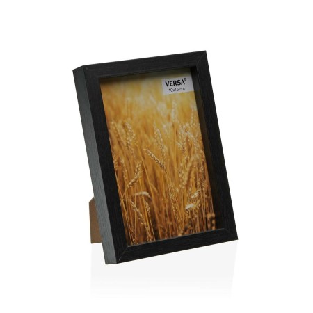 Cadre photo Versa Noir Bois MDF 3 x 17 x 12 cm