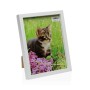 Cadre photo Versa Blanc Bois MDF 3 x 22 x 17 cm