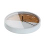 Reloj de Pared Versa Blanco Plástico 4,5 x 30 x 30 cm