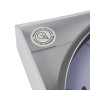 Horloge Murale Versa Blanc Plastique Quartz Pop 4 x 30 x 30 cm