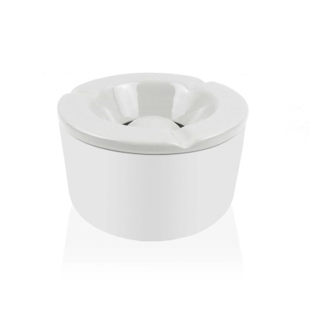 Cendrier Versa Blanc Dolomite 11,2 x 6,2 x 11,2 cm Rond