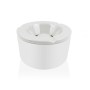 Cendrier Versa Blanc Dolomite 11,2 x 6,2 x 11,2 cm Rond