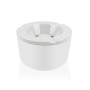 Cendrier Versa Blanc Dolomite 11,2 x 6,2 x 11,2 cm Rond