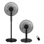 Ventilador de Pie Emerio FN126821 Negro