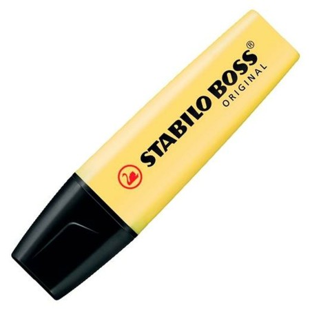 Marcador Fluorescente Stabilo BOSS ORIGINAL Amarillo (10 Unidades) (10 uds)