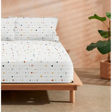 Drap housse Decolores Sahara Multicouleur 160 x 200 cm