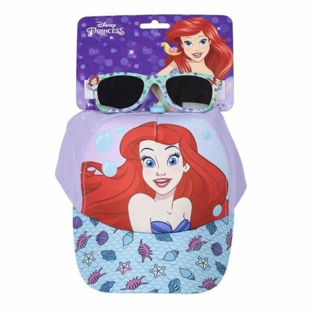 Ensemble casquette et lunettes de soleil Disney Princess Enfant 2 Pièces