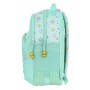 Cartable Smiley Summer fun Turquoise 32 x 42 x 15 cm Double