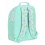 Cartable Smiley Summer fun Turquoise 32 x 42 x 15 cm Double