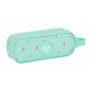 Trousse Fourre-Tout Double Glowlab Kids Pepa Vert 21 x 8 x 6 cm