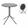 Table Piable Ambiance x99001600 Gris foncé Ø 58 x 70 cm