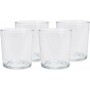 Set de Vasos Excellent Houseware ye6000410 Transparente Cristal 280 ml (4 Unidades)