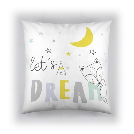 Housse de coussin Cool Kids Let's Dream (50 x 50 cm)