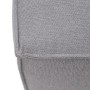 Pouf Gris clair Bois Plume Foam 94 x 94 x 44 cm Moderne Modulaire