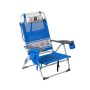 Silla Plegable Azul 87 x 51 x 23 cm