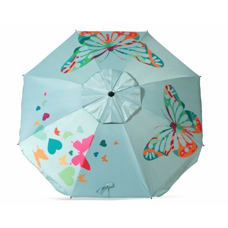Sombrilla Azul 200 cm UPF 50+