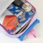 Mochila Escolar con Ruedas Frozen Azul 25 x 31 x 10 cm