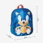 Cartable Sonic Bleu 25 x 31 x 10 cm