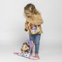 Mochila Saco Infantil Gabby's Dollhouse Lila 26 x 33 x 1 cm