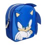 Cartable Sonic Bleu 22 x 27 x 10 cm