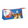 Portatodo Triple The Paw Patrol Azul 22 x 12 x 2 cm