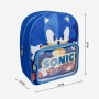 Cartable Sonic Bleu 25 x 3 x 12 cm