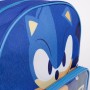 Cartable Sonic Bleu 25 x 3 x 12 cm