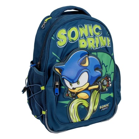 Mochila Escolar Sonic Azul oscuro 31 x 12 x 38 cm