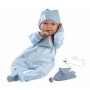 Muñeca bebé Llorens 42 cm Azul