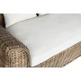 Sofá de Jardín Home ESPRIT Blanco Marrón Natural Ratán 174 x 88 x 69 cm